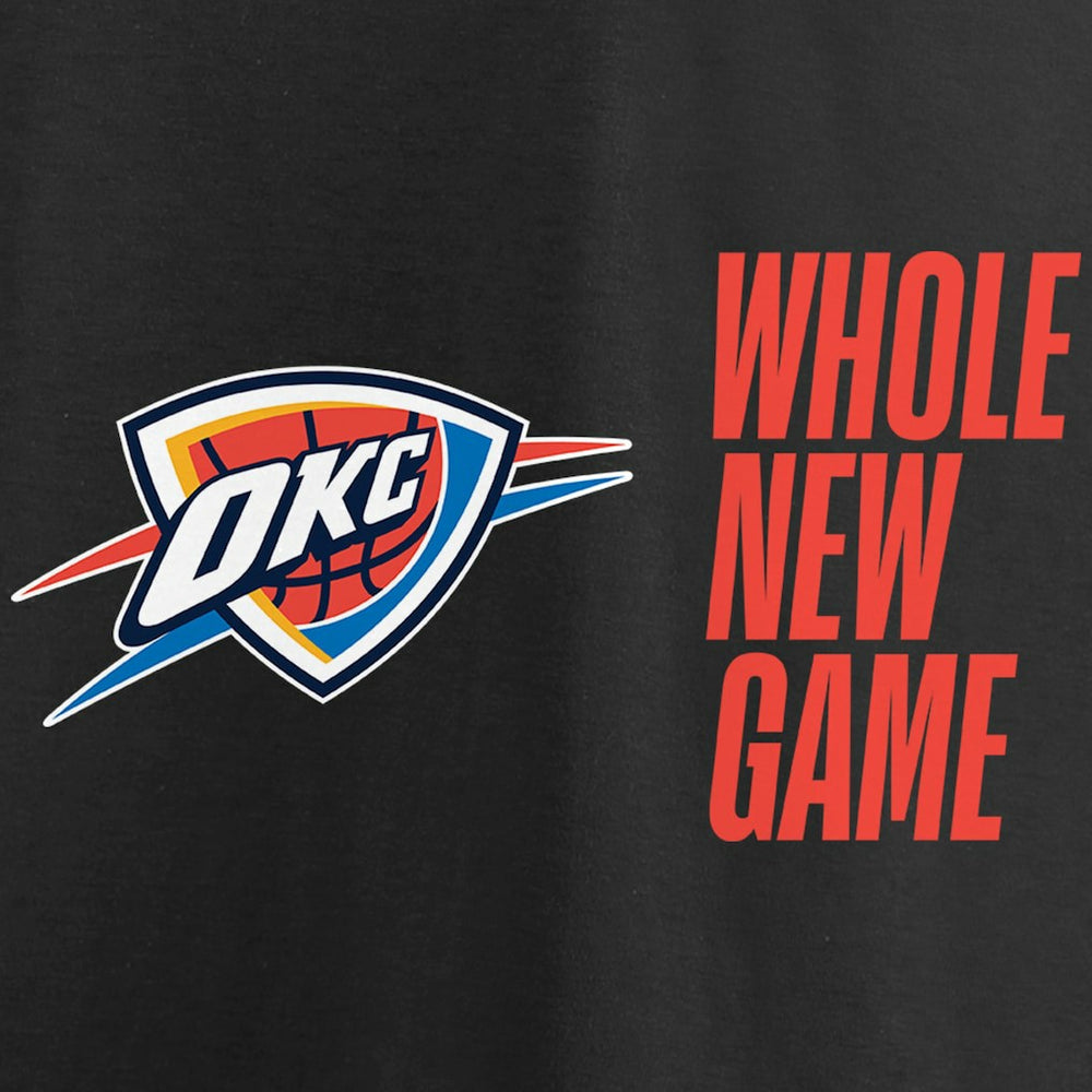 Oklahoma City Thunder Whole New Game Team T-Shirt - Black outlet