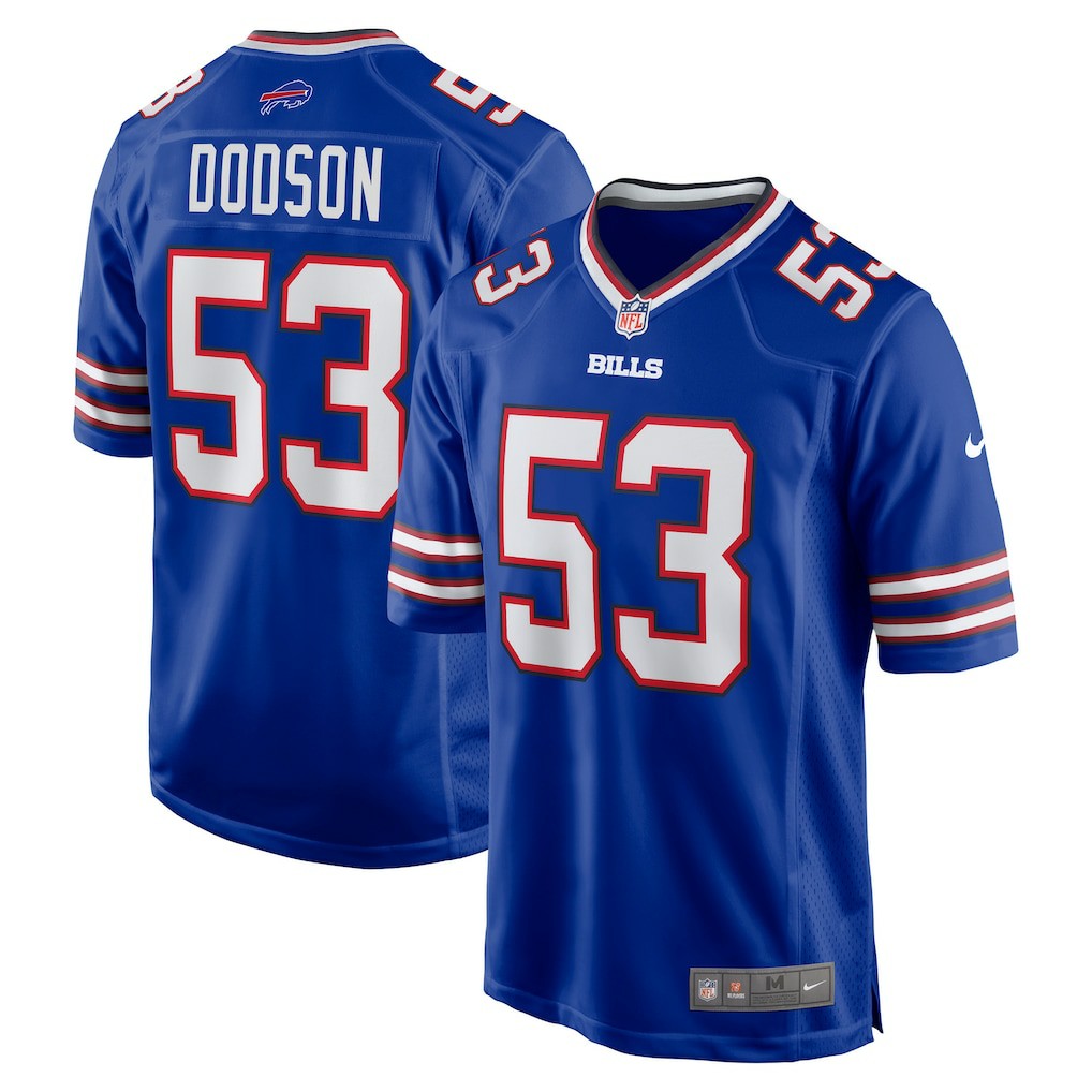 NFL Buffalo Bills Tyrel Dodson  Game Player Jersey