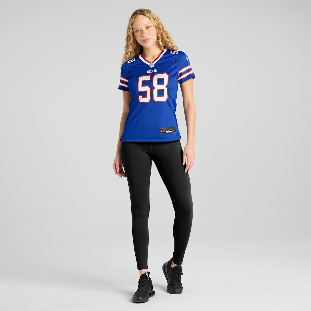 NFL Buffalo Bills Matt Milano  Women's Game Jersey