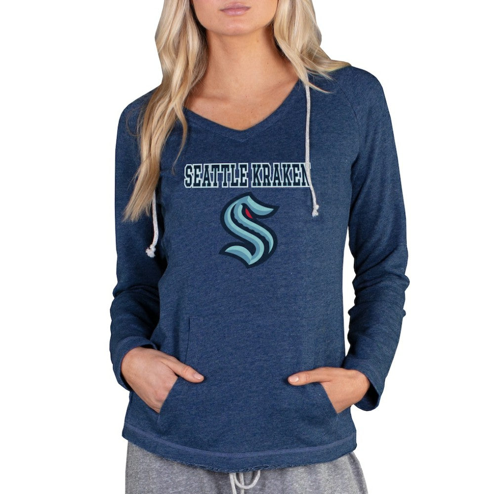 Seattle Kraken Concepts Sport Women's Mainstream Terry Hoodie Top