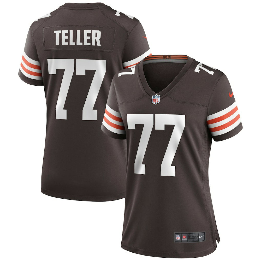 NFL Cleveland Browns Wyatt Teller  Women's Game Jersey
