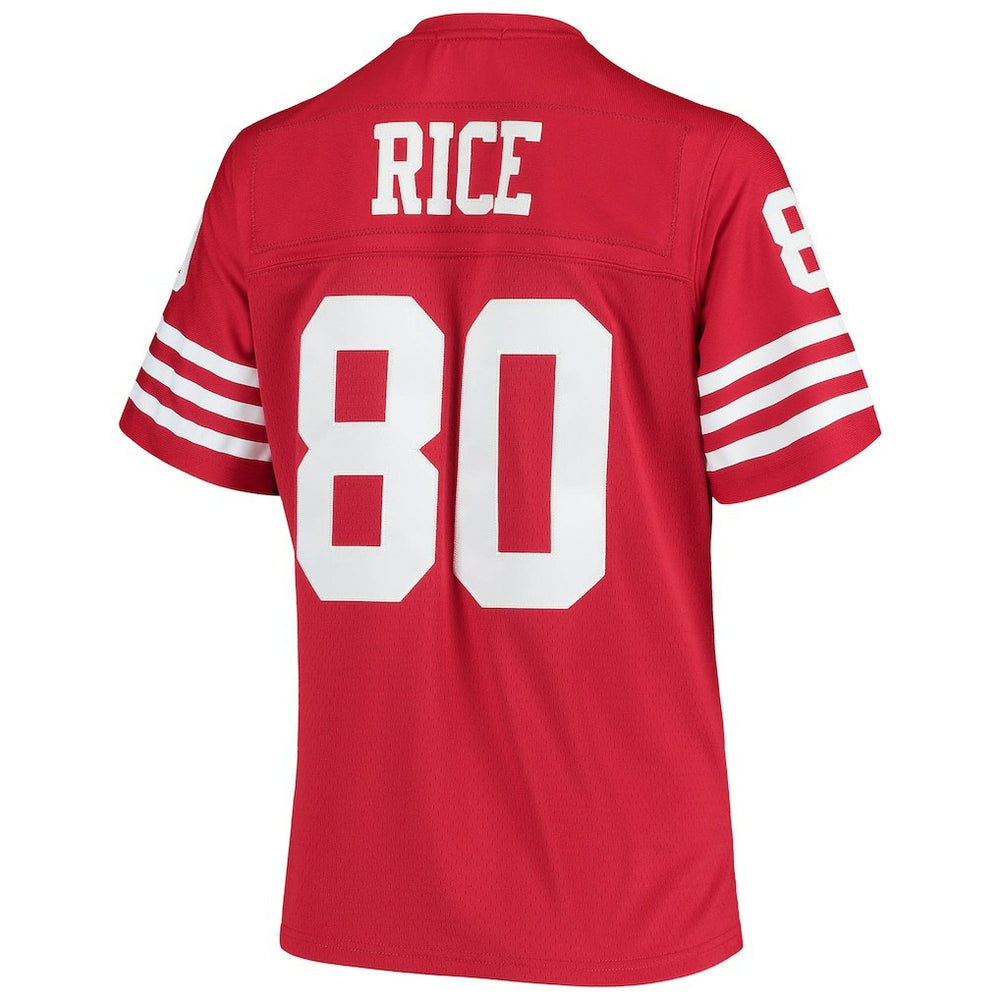 NFL San Francisco 49ers Jerry Rice  Women's 1990 Legacy Replica Jersey