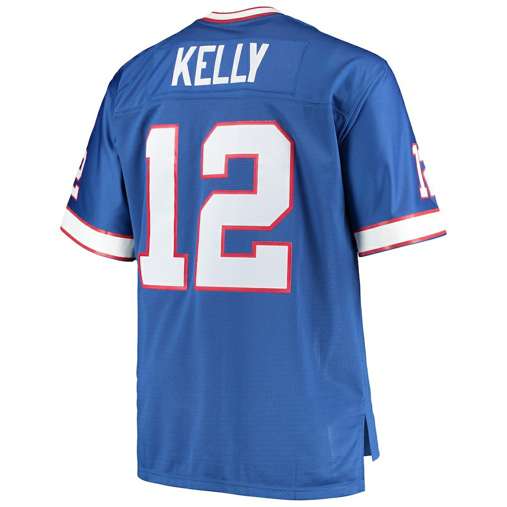 NFL Buffalo Bills Jim Kelly  Big & Tall 1990 Retired Player Replica Jersey