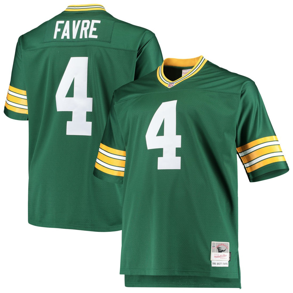 NFL Green Bay Packers Brett Favre  Big & Tall 1996 Retired Player Replica Jersey