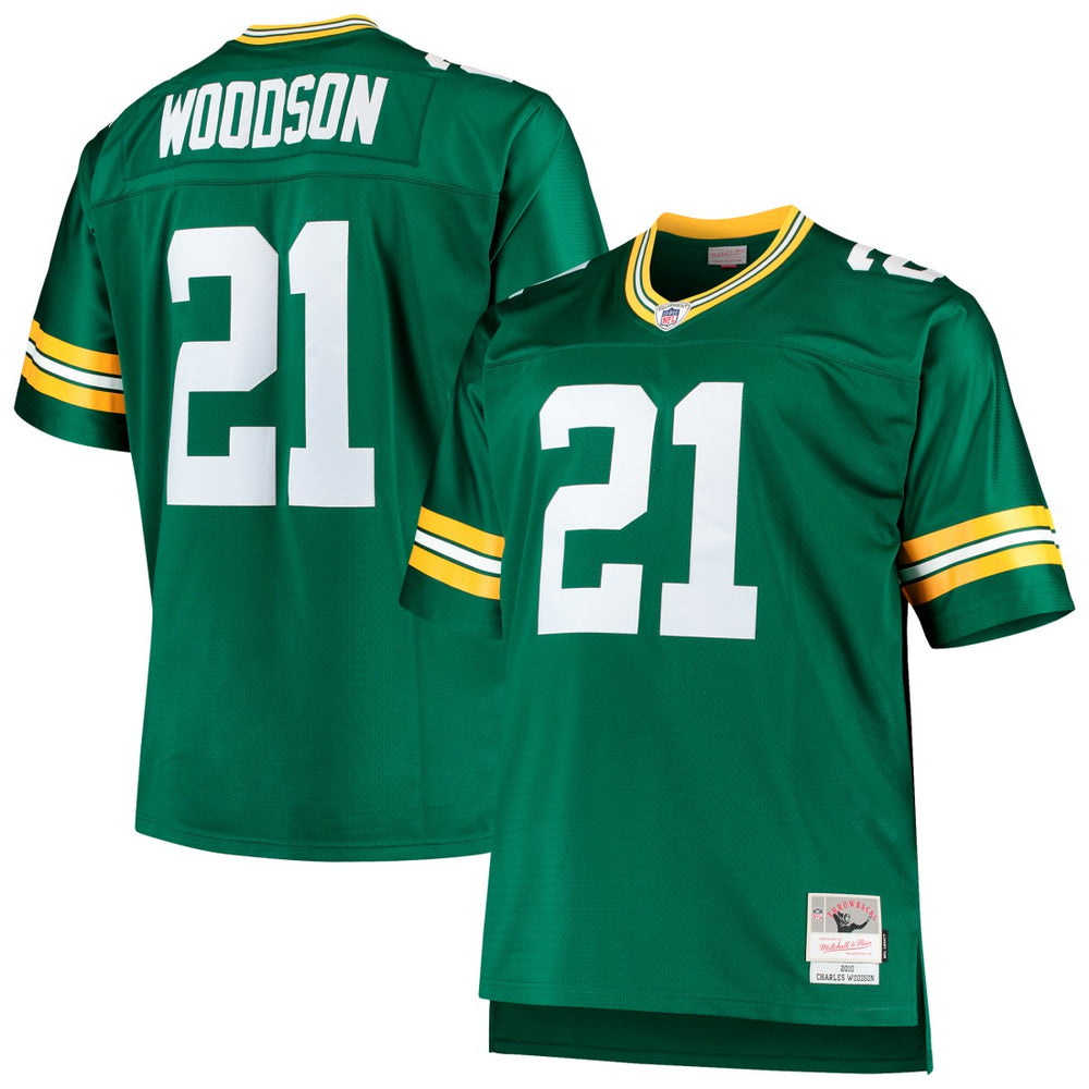 NFL Green Bay Packers Charles Woodson  Big & Tall 2010 Retired Player Replica Jersey