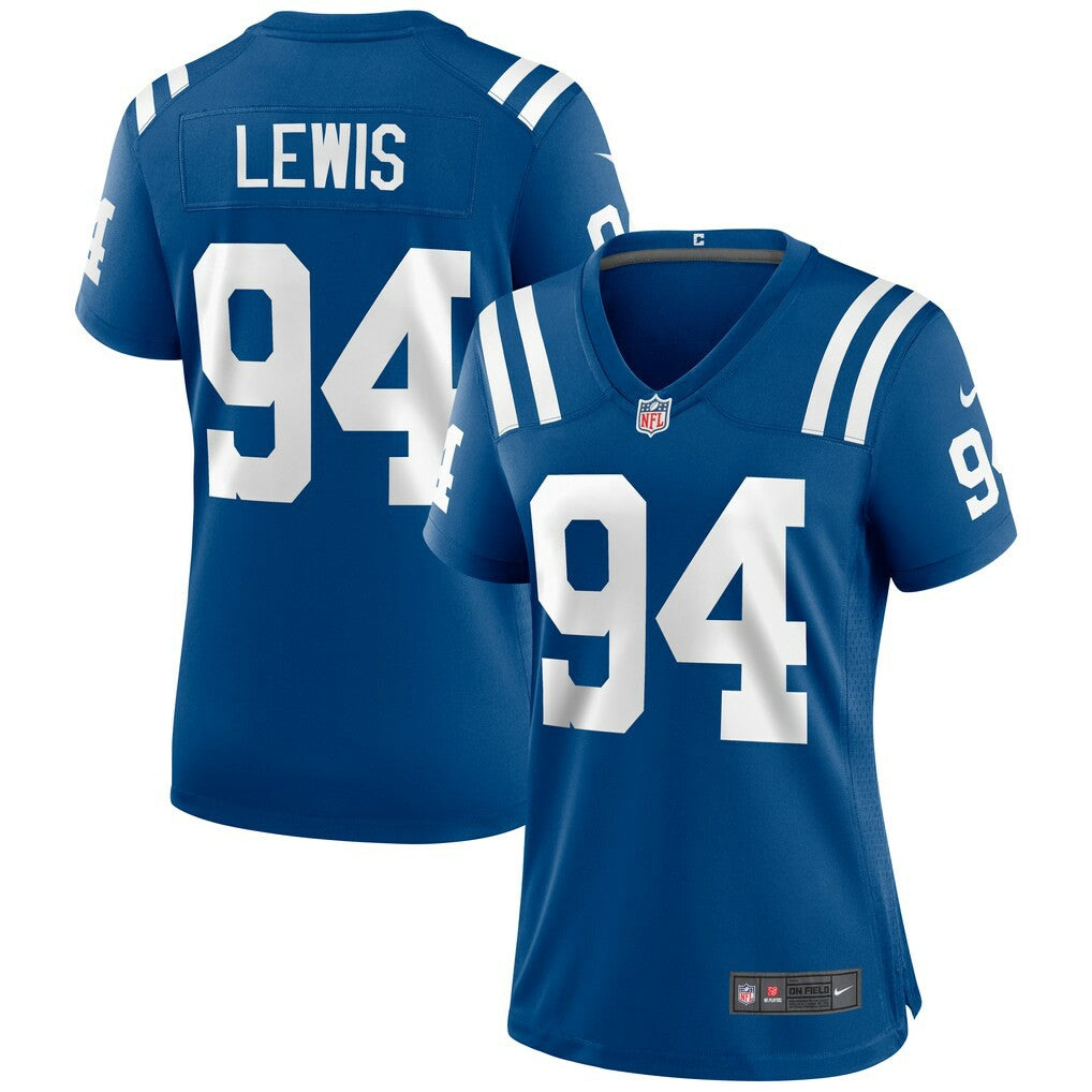 NFL Indianapolis Colts Tyquan Lewis  Women's Game Jersey