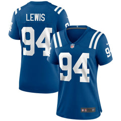 NFL Indianapolis Colts Tyquan Lewis  Women's Game Jersey