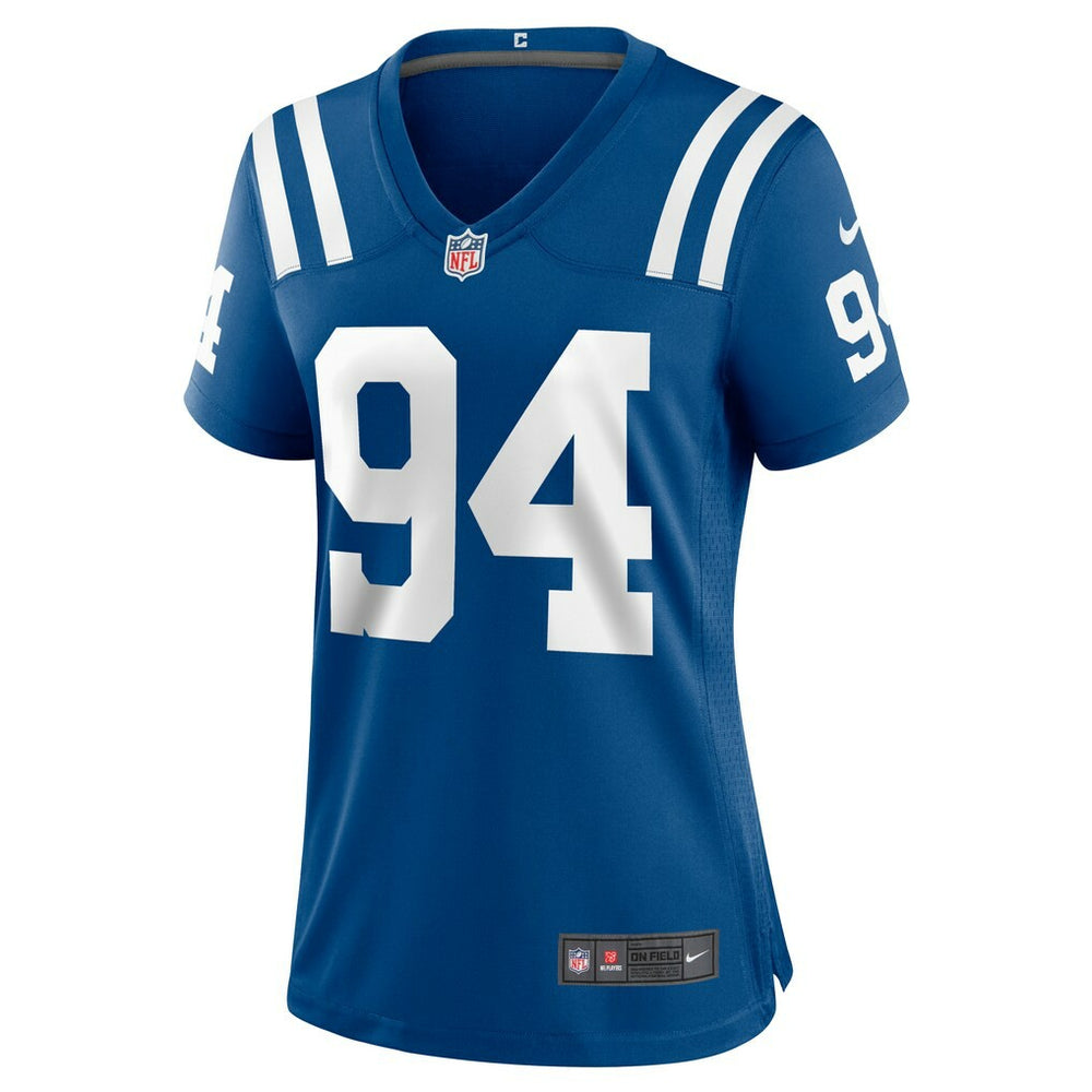 NFL Indianapolis Colts Tyquan Lewis  Women's Game Jersey