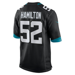 NFL Jacksonville Jaguars DaVon Hamilton  Game Jersey
