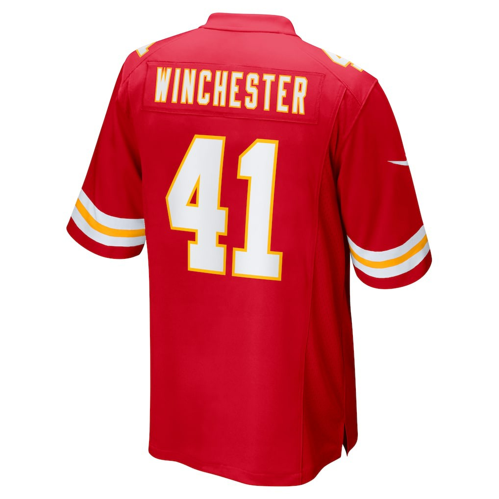 NFL Kansas City Chiefs James Winchester  Game Jersey