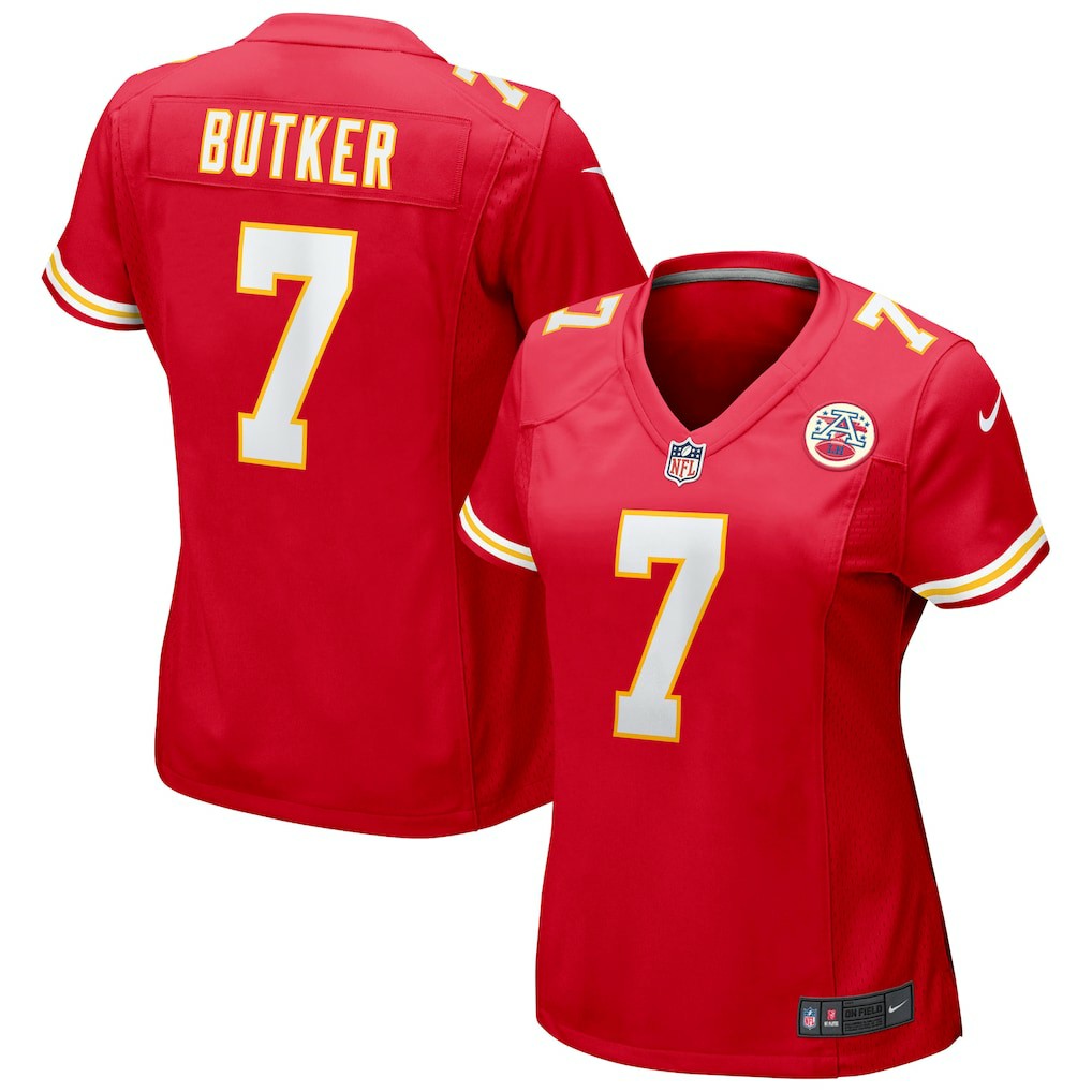 NFL Kansas City Chiefs Harrison Butker  Women's Game Jersey