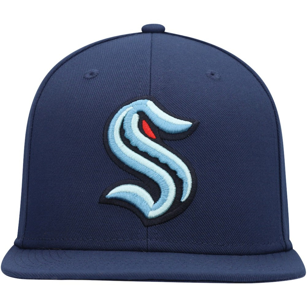 Seattle Kraken Fanatics Primary Logo Snapback Hat