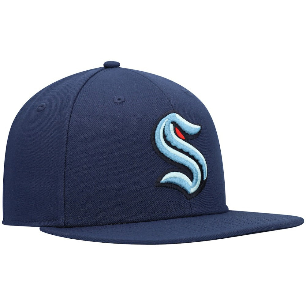 Seattle Kraken Fanatics Primary Logo Snapback Hat