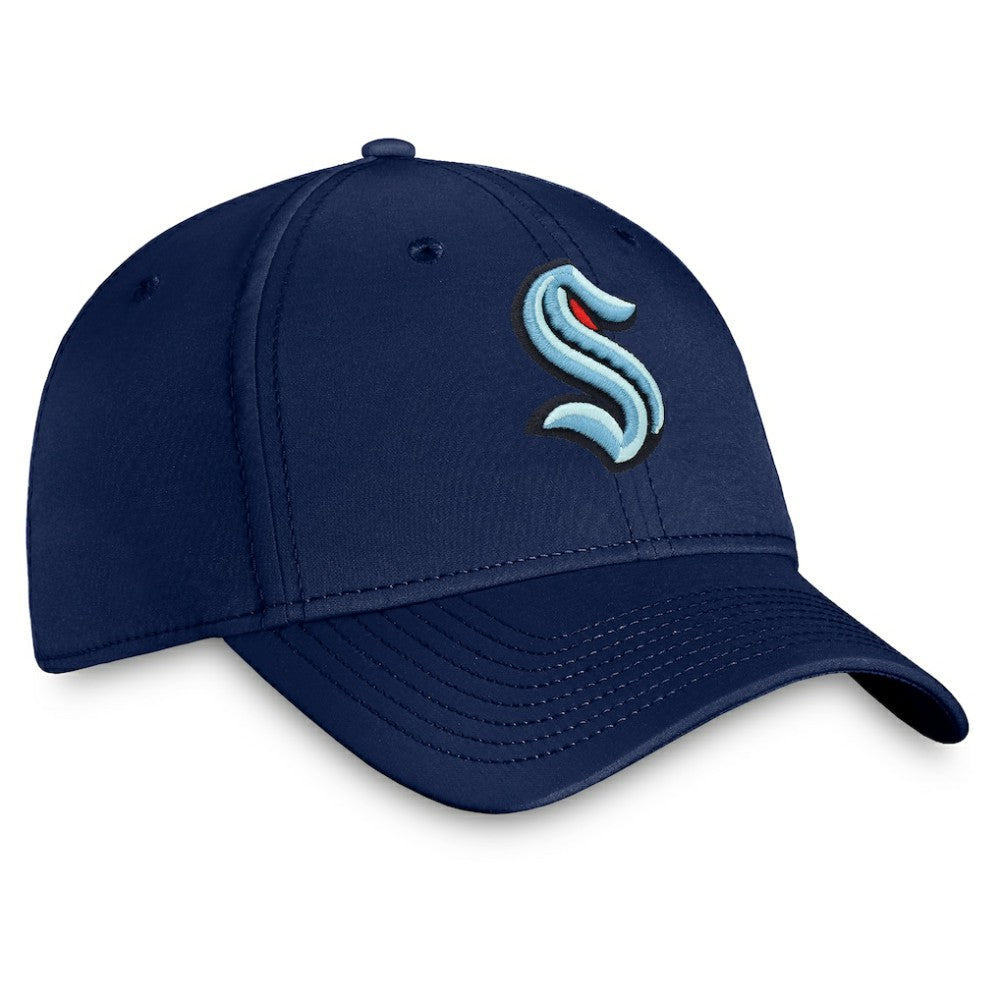Seattle Kraken Fanatics Core Primary Logo Flex Hat