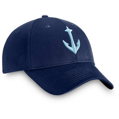 Seattle Kraken Fanatics Core Secondary Logo Adjustable Hat