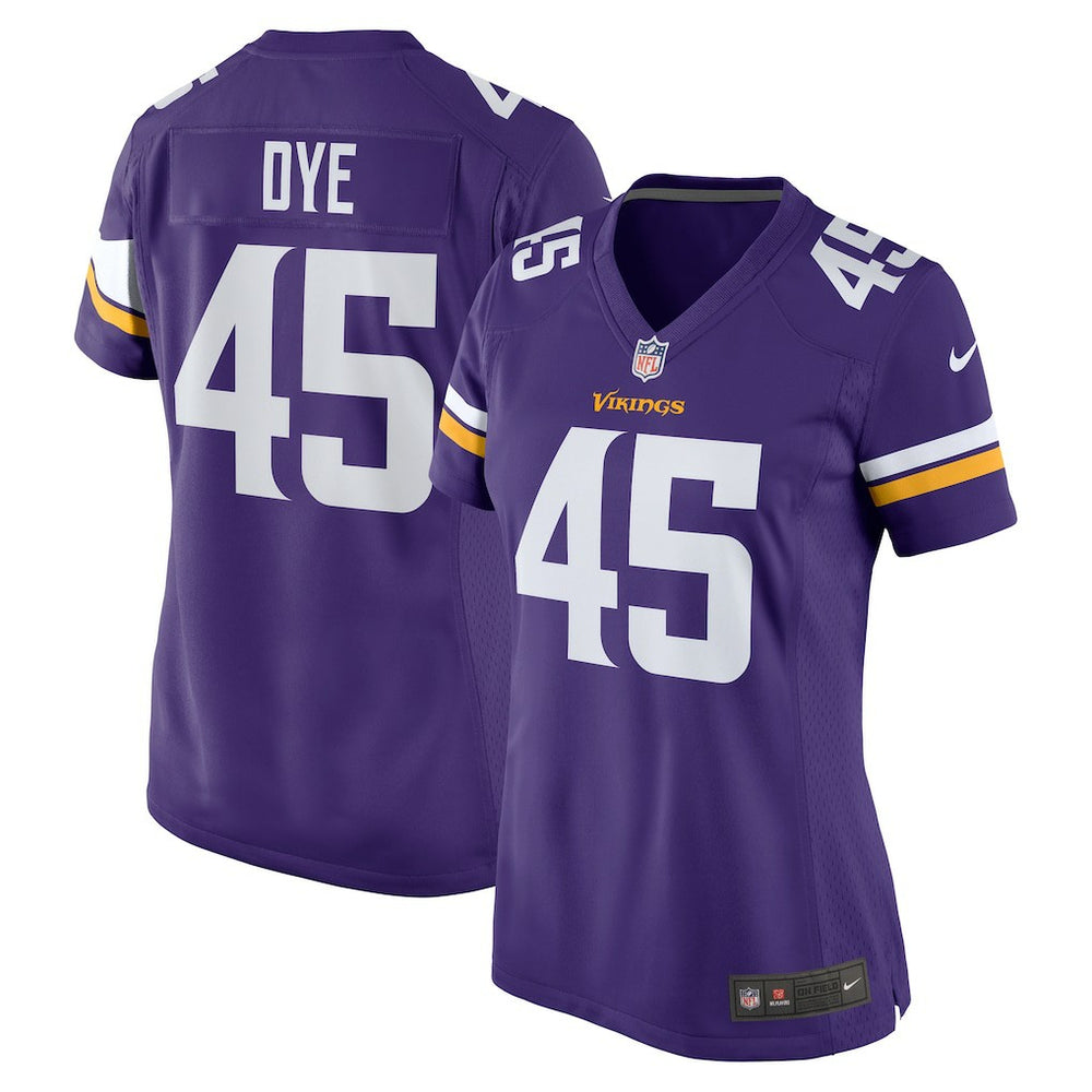 NFL Minnesota Vikings Troy Dye  Women's Game Jersey