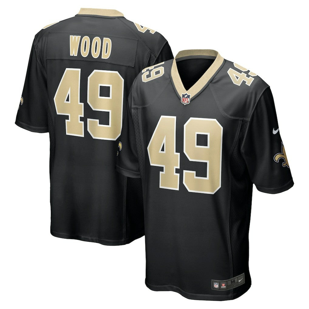NFL New Orleans Saints Zach Wood  Game Jersey