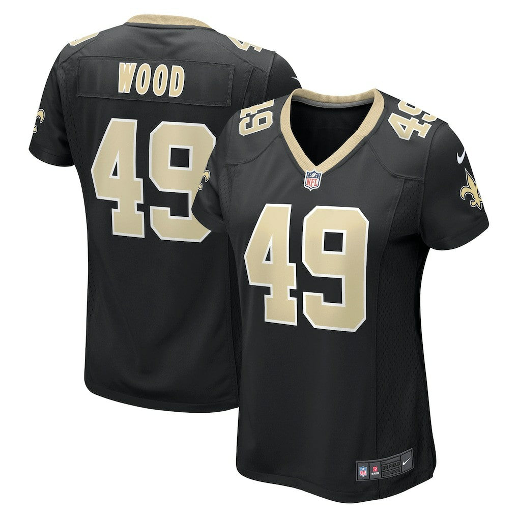 NFL New Orleans Saints Zach Wood  Women's Game Jersey