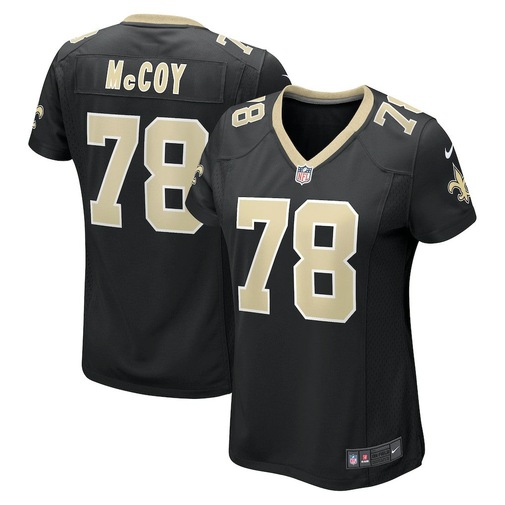 NFL New Orleans Saints Erik Mccoy  Women's Game Jersey