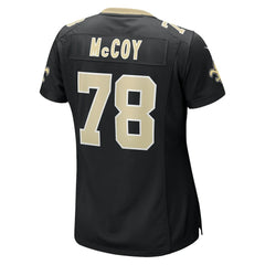 NFL New Orleans Saints Erik Mccoy  Women's Game Jersey