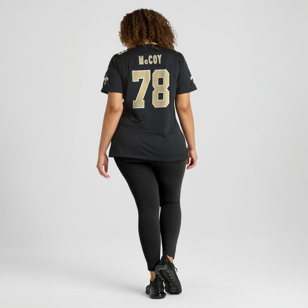 NFL New Orleans Saints Erik Mccoy  Women's Game Jersey
