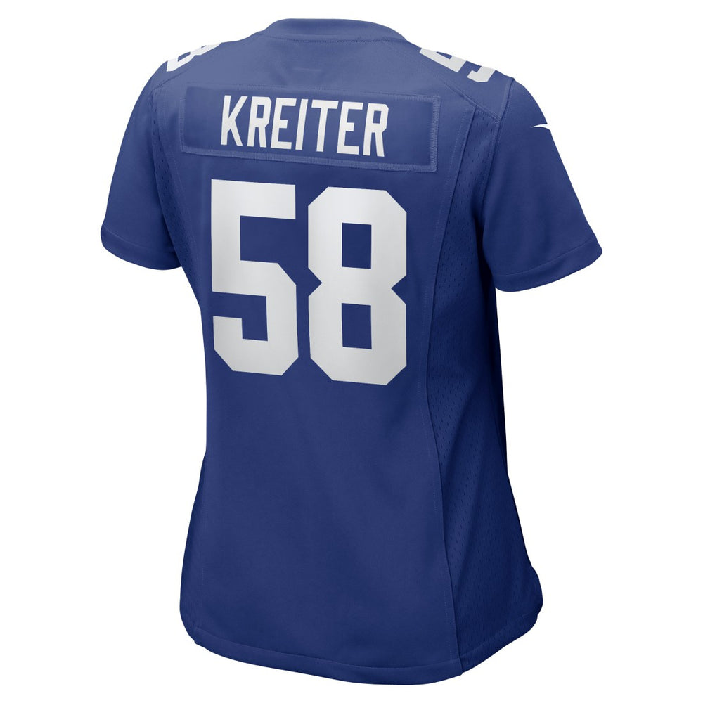 NFL New York Giants Casey Kreiter  Women's Game Jersey