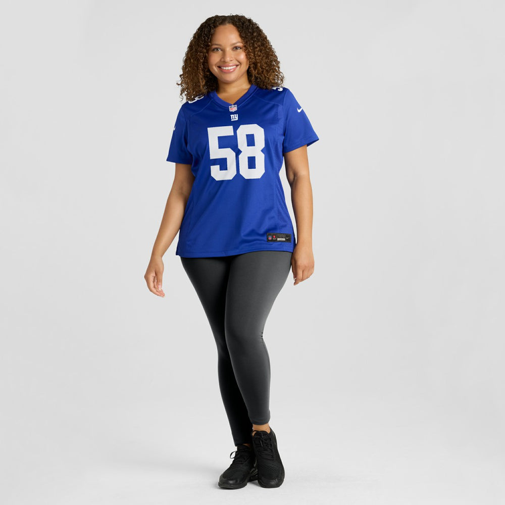 NFL New York Giants Casey Kreiter  Women's Game Jersey