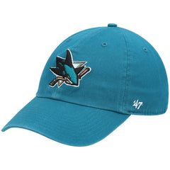 San Jose Sharks '47 Team Clean Up Adjustable Hat