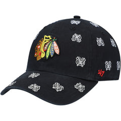 Chicago Blackhawks '47 Women's Confetti Clean Up Adjustable Hat