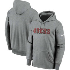 NFL San Francisco 49ers Wordmark Performance Pullover Hoodie