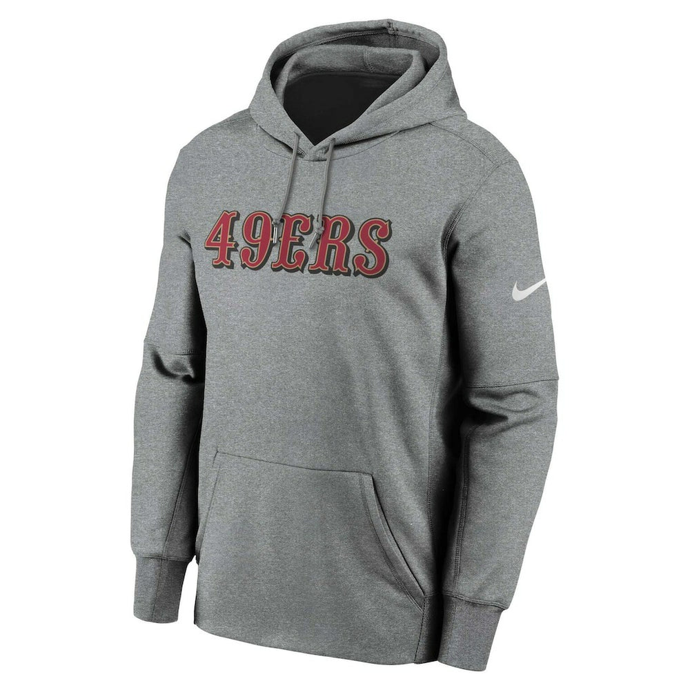 NFL San Francisco 49ers Wordmark Performance Pullover Hoodie