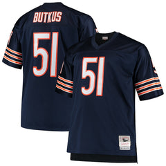 NFL Chicago Bears Dick Butkus  Big & Tall 1966 Retired Player Replica Jersey