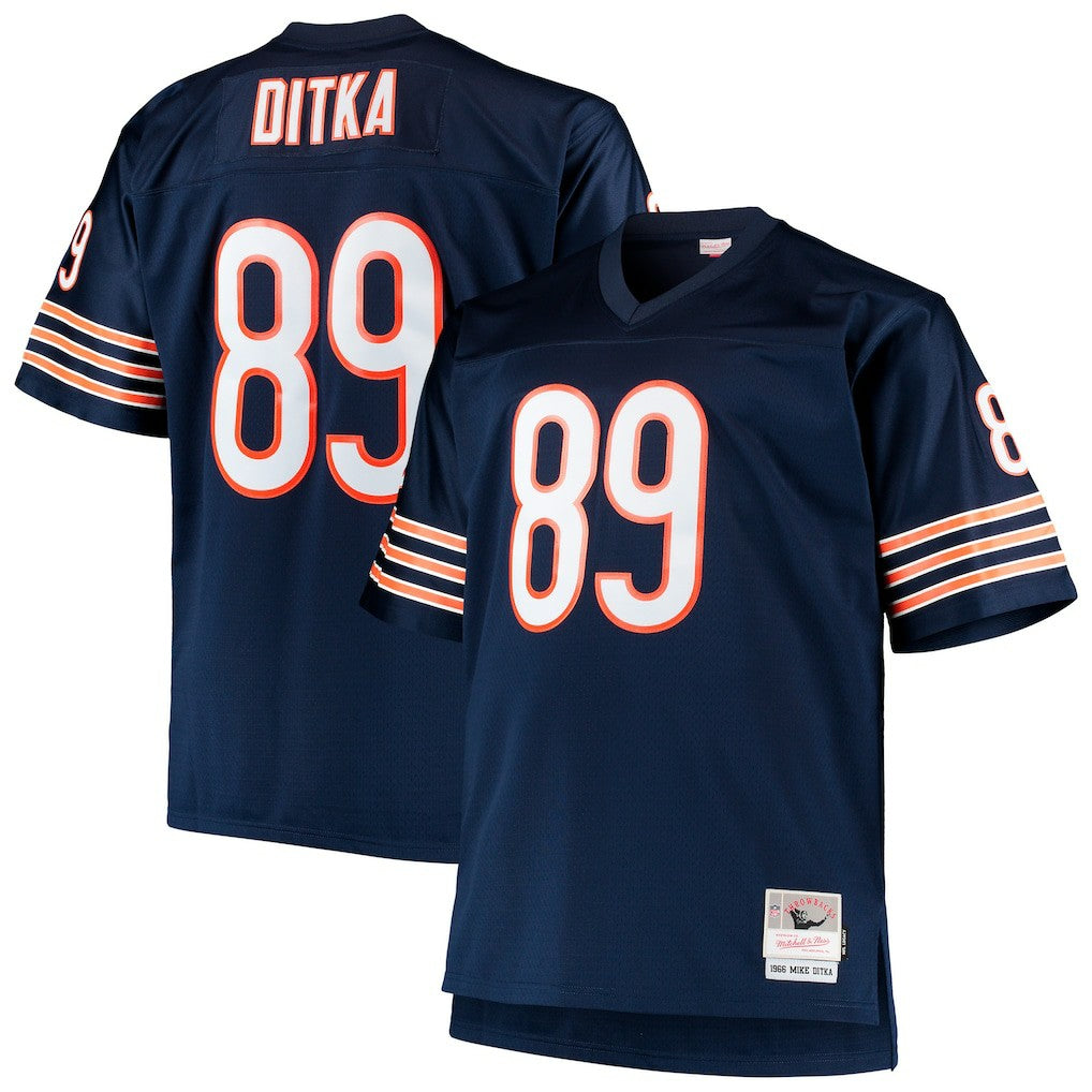 NFL Chicago Bears Mike Ditka  Big & Tall 1966 Retired Player Replica Jersey