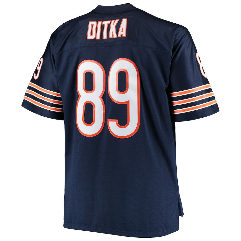 NFL Chicago Bears Mike Ditka  Big & Tall 1966 Retired Player Replica Jersey