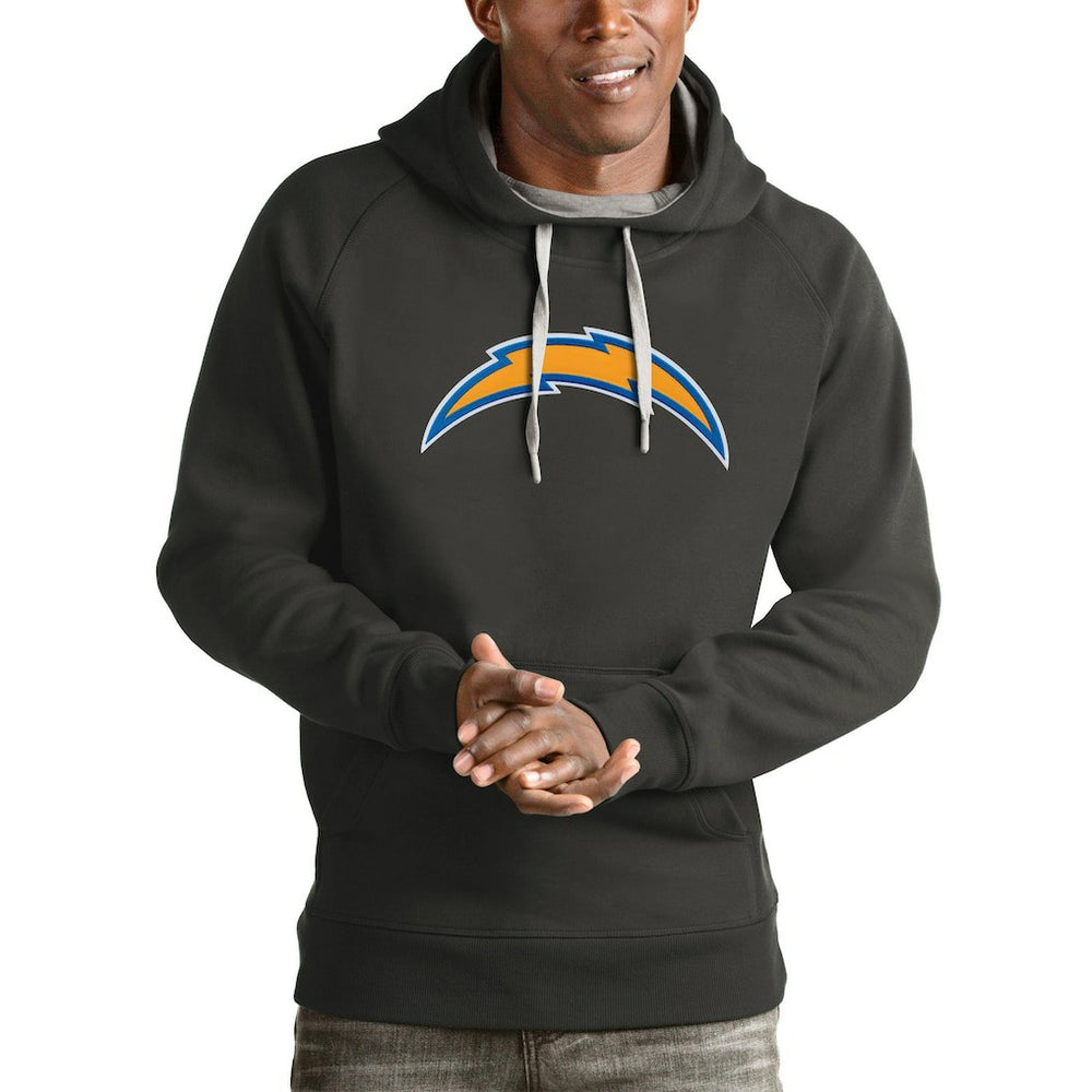 NFL Los Angeles Chargers Antigua Victory Pullover Hoodie