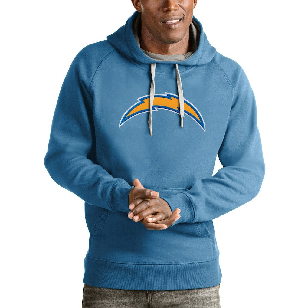 NFL Los Angeles Chargers Antigua Victory Pullover Hoodie