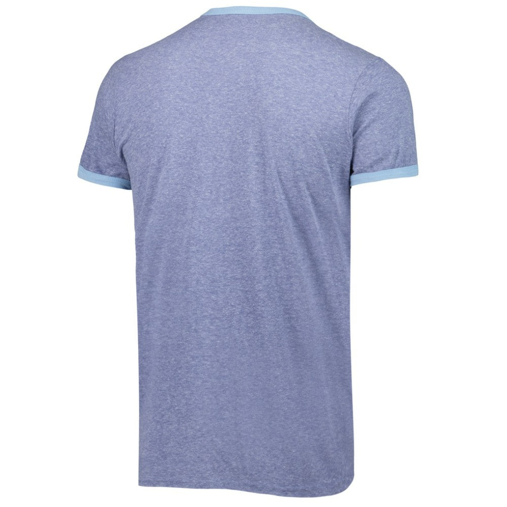 Seattle Kraken Fanatics Buzzer Beater Tri-Blend Ringer T-Shirt