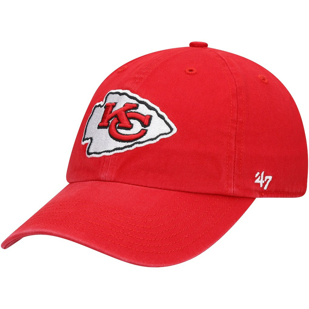 NFL Kansas City Chiefs '47 Youth Logo Clean Up Adjustable Hat