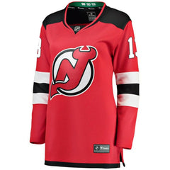 Nico Hischier New Jersey Devils Fanatics Women's Breakaway Home Player Jersey