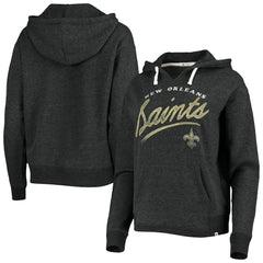 NFL New Orleans Saints '47 Women's Cross Script Emerson Hoodie