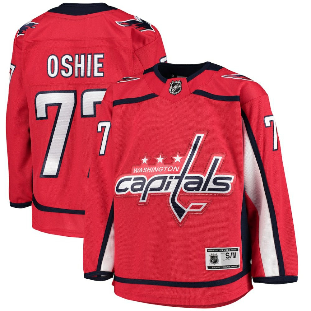 TJ Oshie Washington Capitals Youth Home Premier Jersey