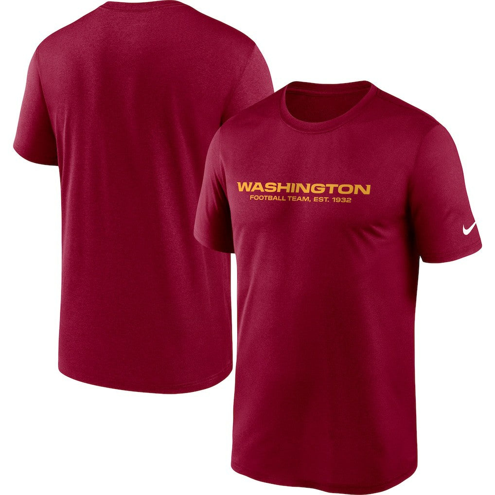 NFL Washington Commanders Washington Football Team Logo Essential Legend Performance T-Shirt