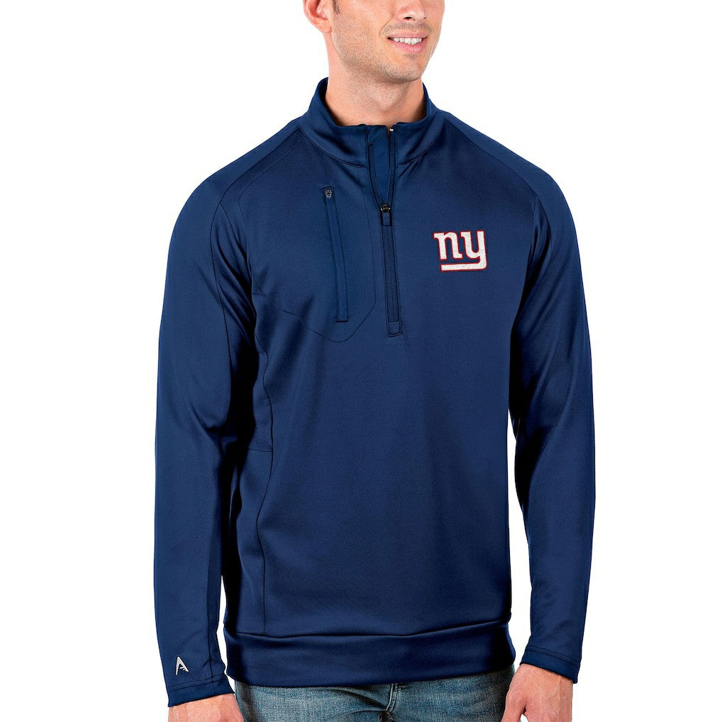 NFL New York Giants Antigua Generation Quarter-Zip Pullover Jacket