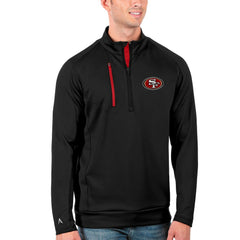 NFL San Francisco 49ers Antigua Generation Quarter-Zip Pullover Jacket