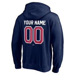 Los Angeles Angels Cooperstown Winning Streak Personalized Name & Number Pullover Hoodie - Navy