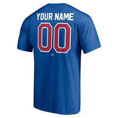 Atlanta Braves Cooperstown Winning Streak Personalized Name & Number T-Shirt - Royal
