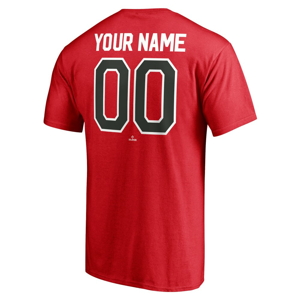 Cincinnati Reds Cooperstown Winning Streak Personalized Name & Number T-Shirt - Red