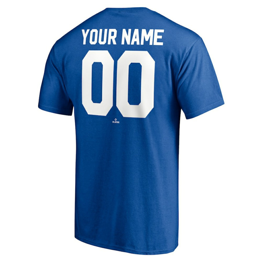 Los Angeles Dodgers Cooperstown Winning Streak Personalized Name & Number T-Shirt - Royal