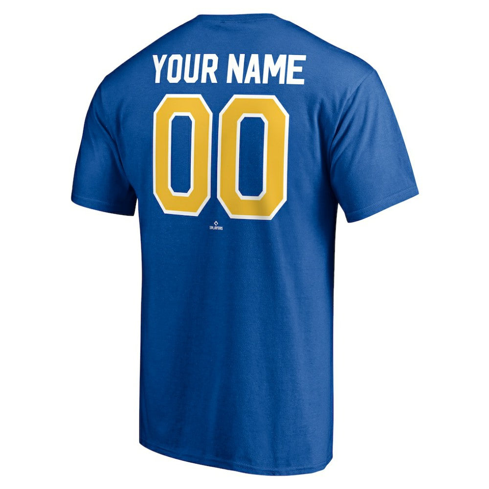 Seattle Mariners Cooperstown Winning Streak Personalized Name & Number T-Shirt - Royal