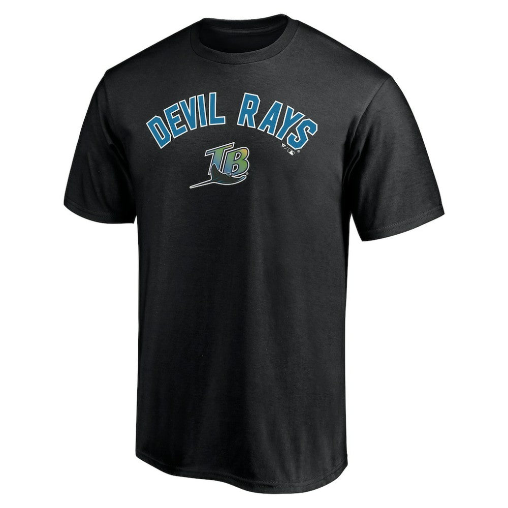 Tampa Bay Rays Cooperstown Winning Streak Personalized Name & Number T-Shirt - Black